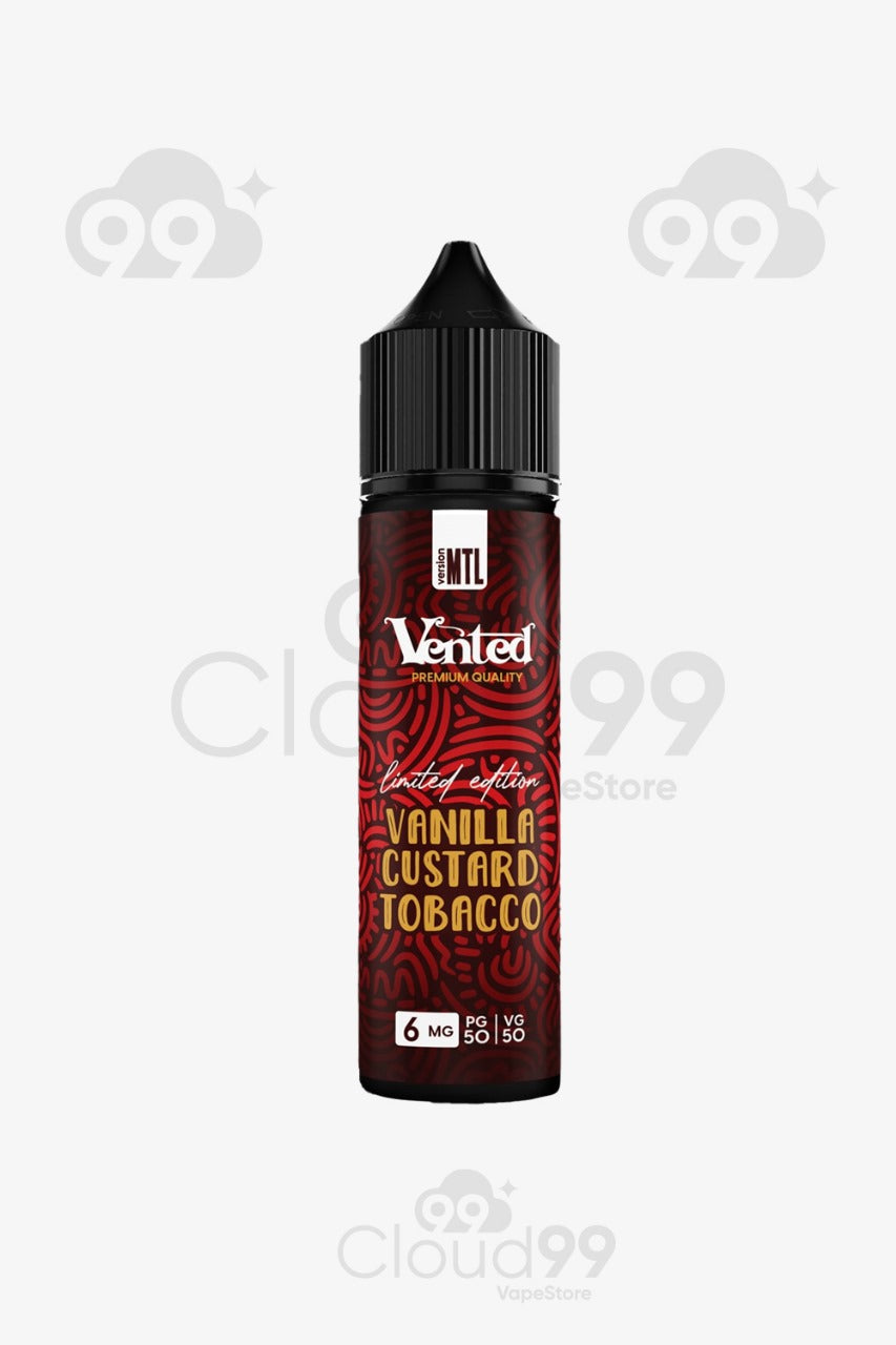 Vanilla Custard Tobacco Vape Juice Vented - VCT