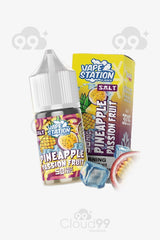 vape station- salt Pineapple passon fruit super ice