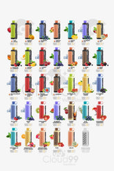 GEAR HOOKAH 40000 PUFF DTL NICOTINE 5mg
