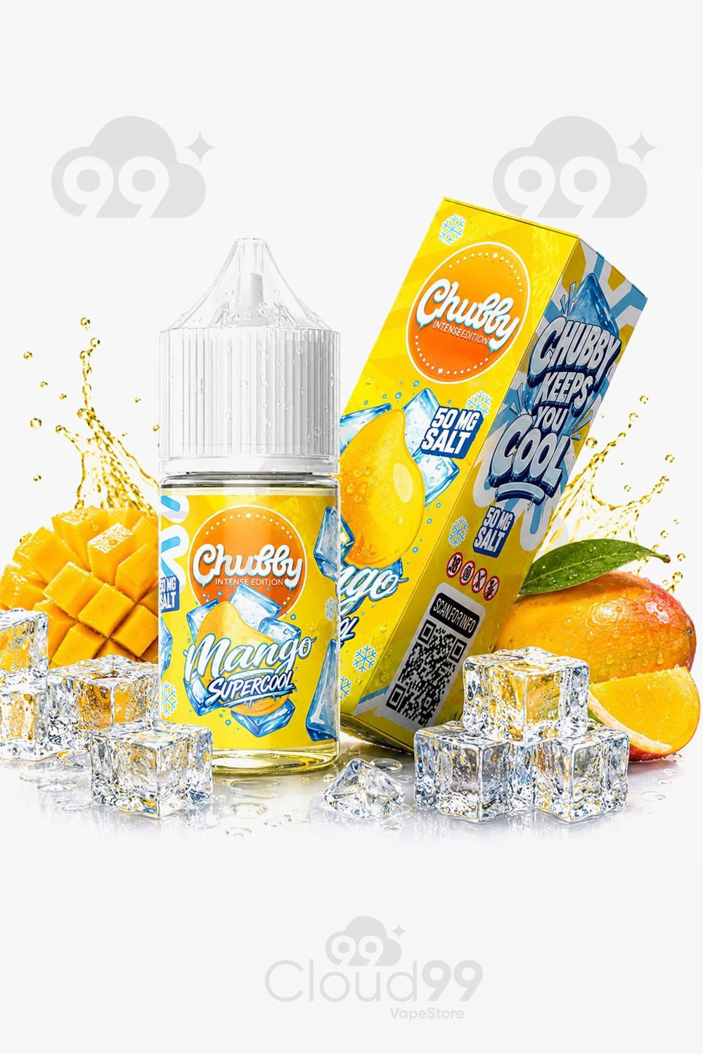 CHUBBY-Mango Super Cool Salt 50 MG
