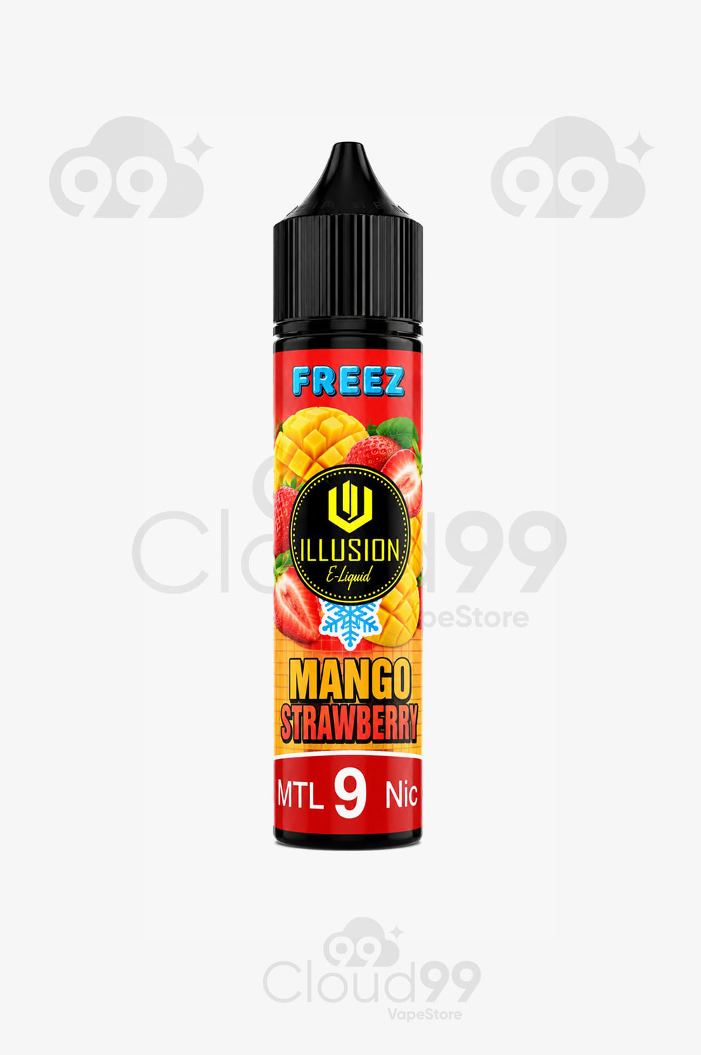 ILLUSION MANGO STRAWBERRY FREEZ MTL 60ML