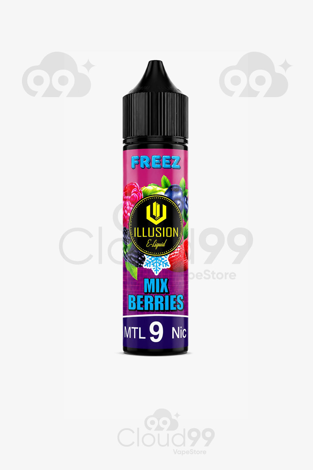 ILLUSION MIX BERRIES FREEZ MTL 60ML