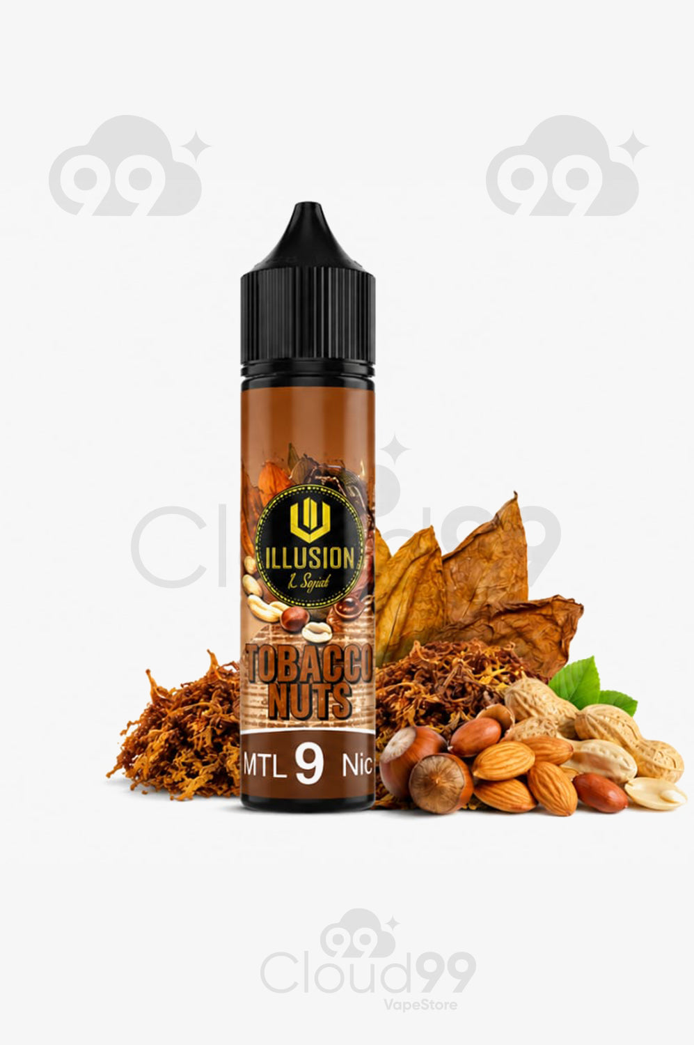 ILLUSION TOBACCO NUTS MTL 60ML