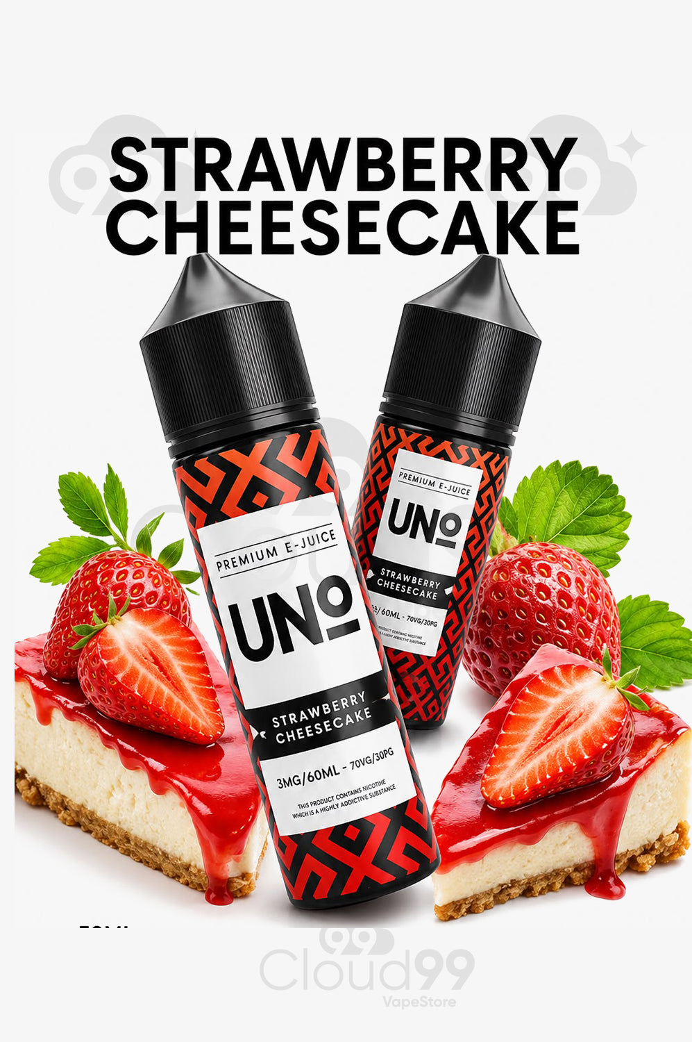 UNO STRAWBERRY CHEESECAKE