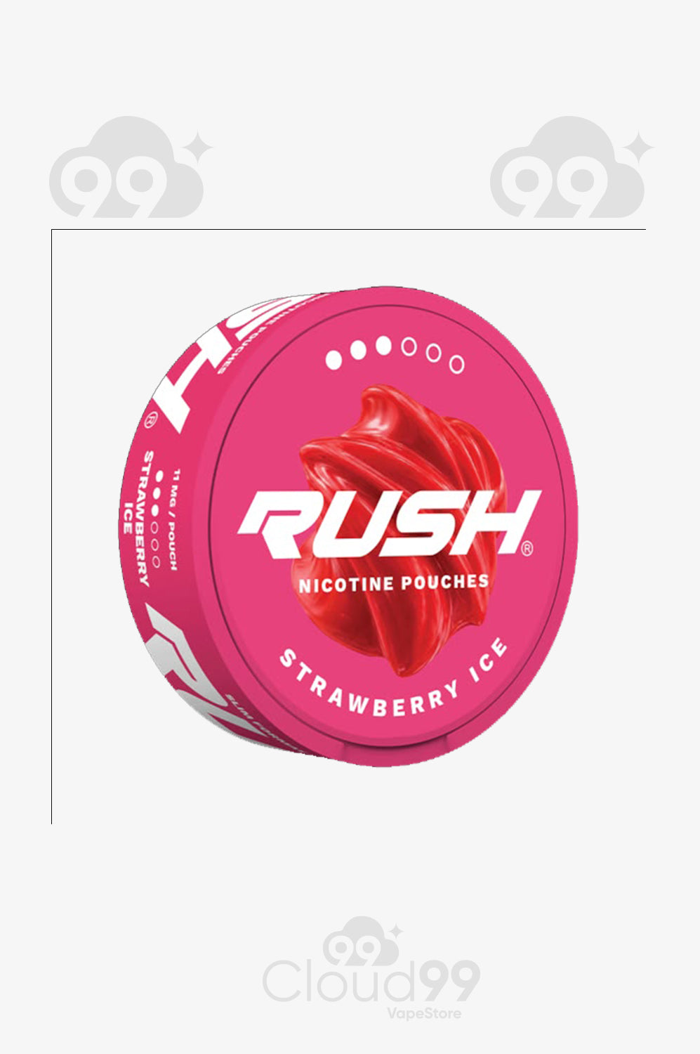 NICOTINE RUSH STRAWBERRY ICE