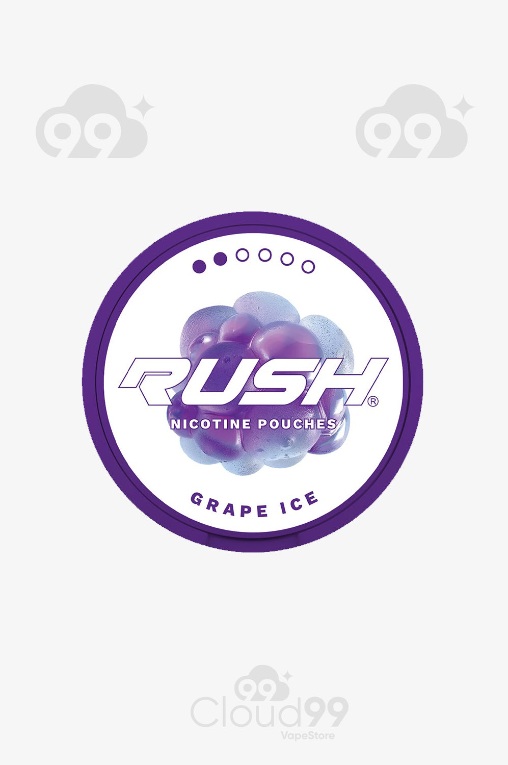 NICOTINE RUSH GRAPE ICE