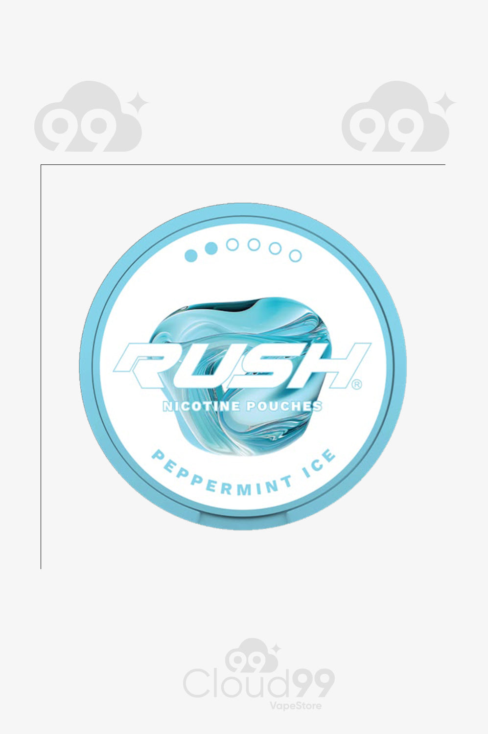NICOTINE RUSH PEPPERMINT ICE