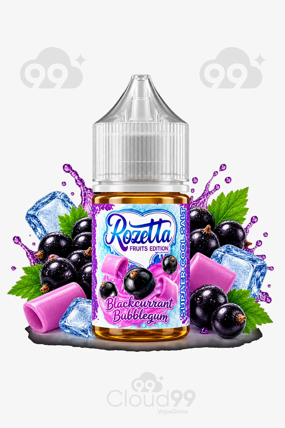 Rozetta-Blackcurrunt Bubblegum Ice