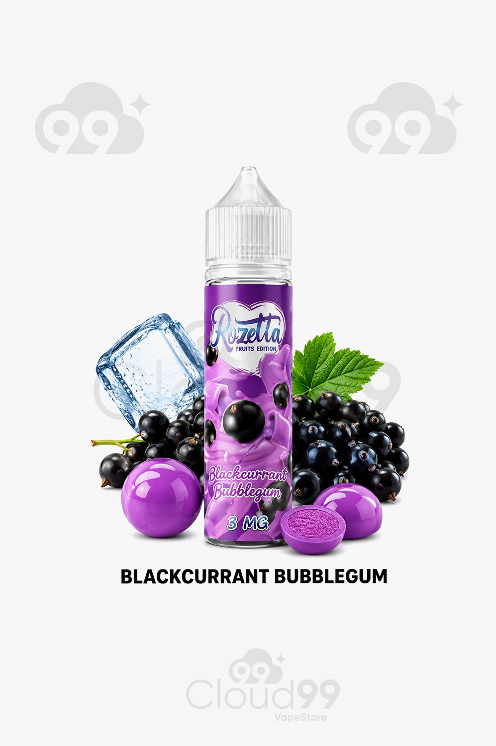 Rozetta-Blackcurrunt Bubblegum Ice