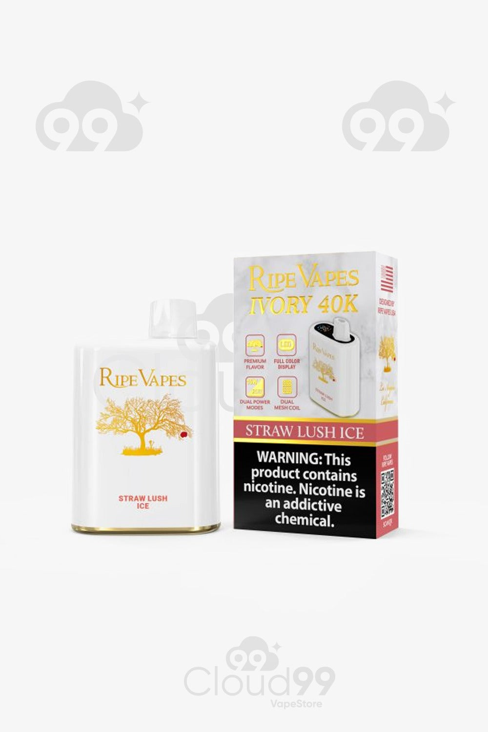 Ripe Vapes Ivory 40K Puffs