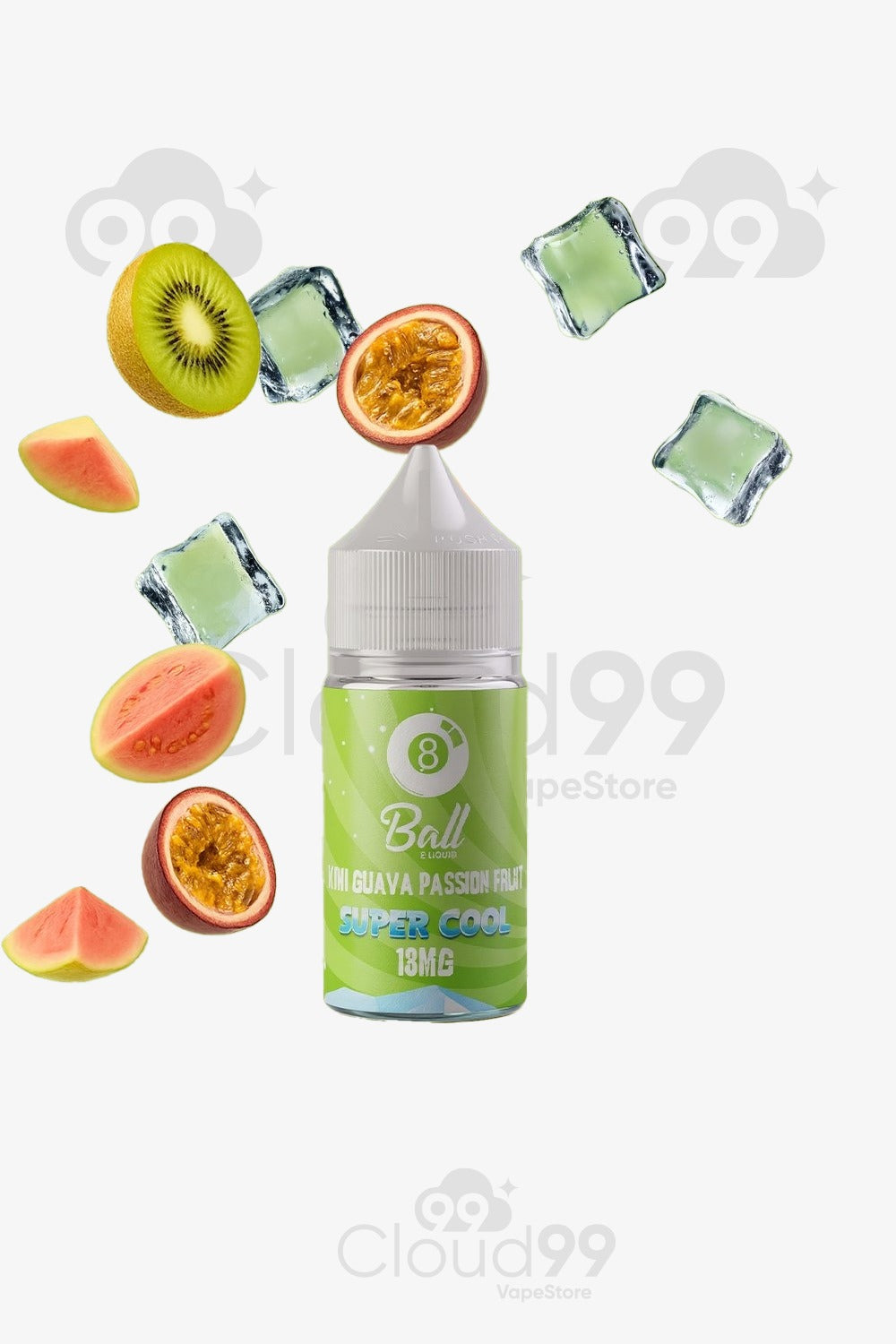 8 bool- kiwi guava passion fruit super cool