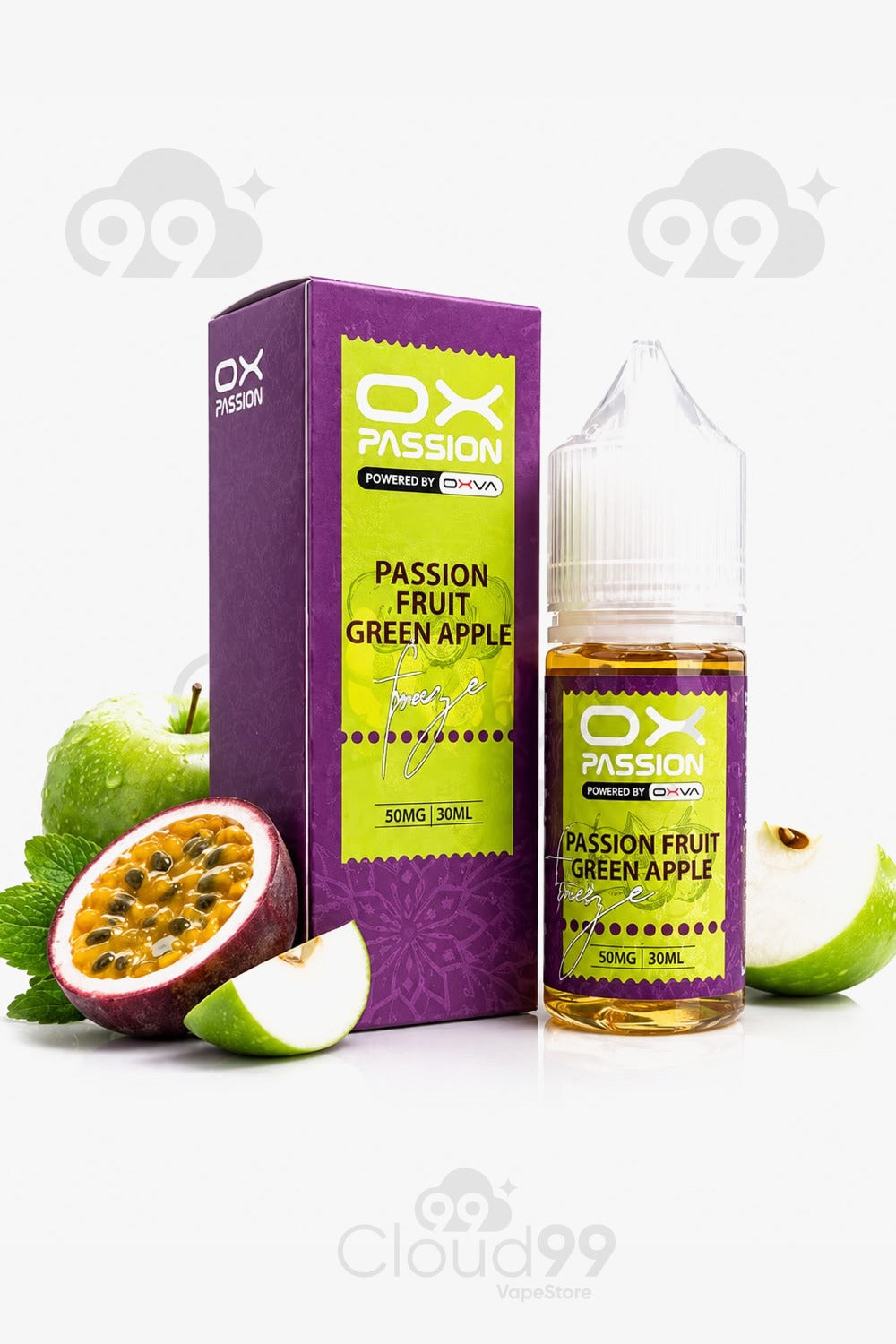 OX PASSION -SUPERCOOL PASSION FRUIT GREEN APPLE
