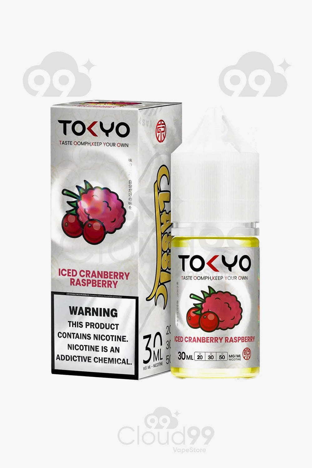 tokyo - ICED CRANBERRY RASPBERRY