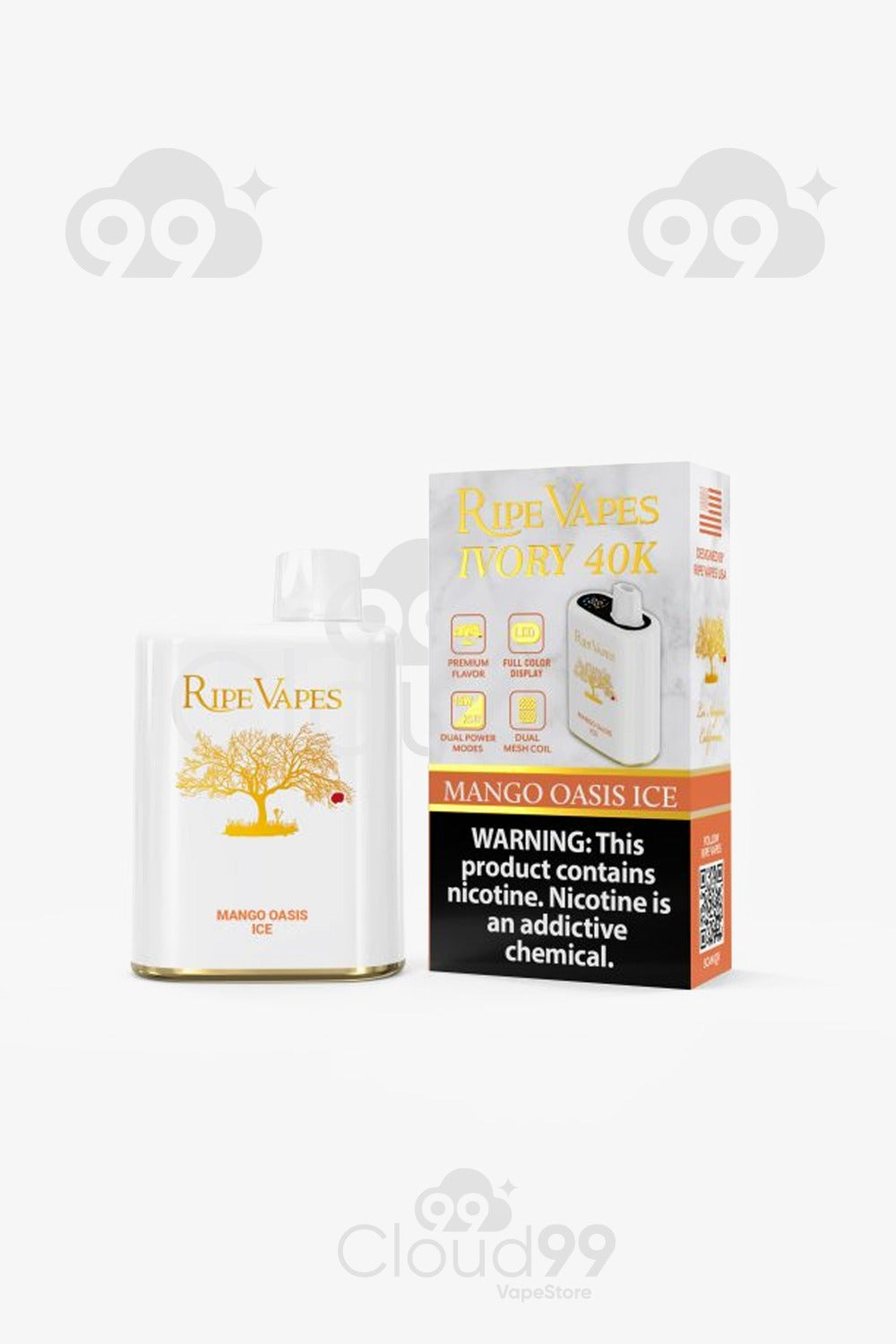 Ripe Vapes Ivory 40K Puffs