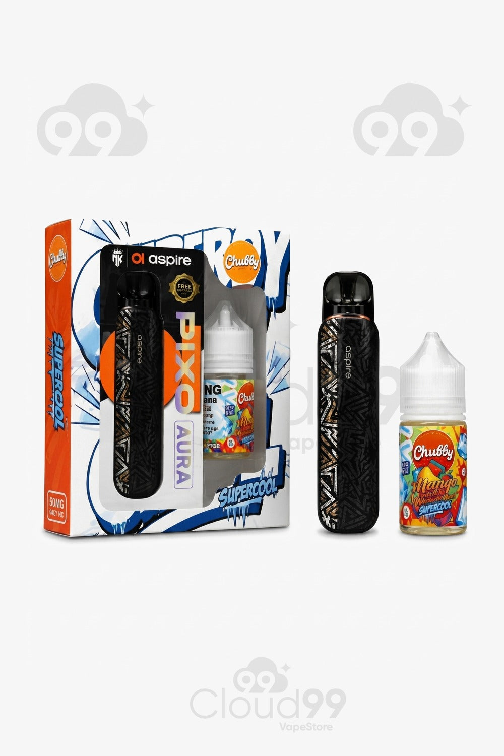Aspire Pixo Aura + Chubby