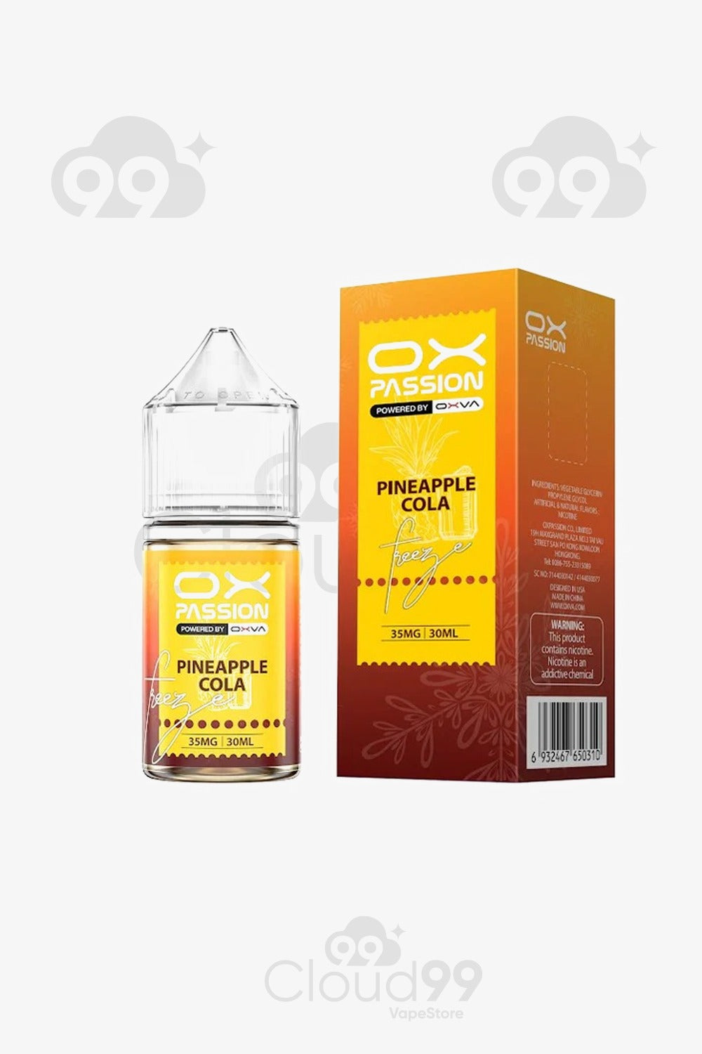 ox passion- SUPERCOOL PINEAPPLE COLA