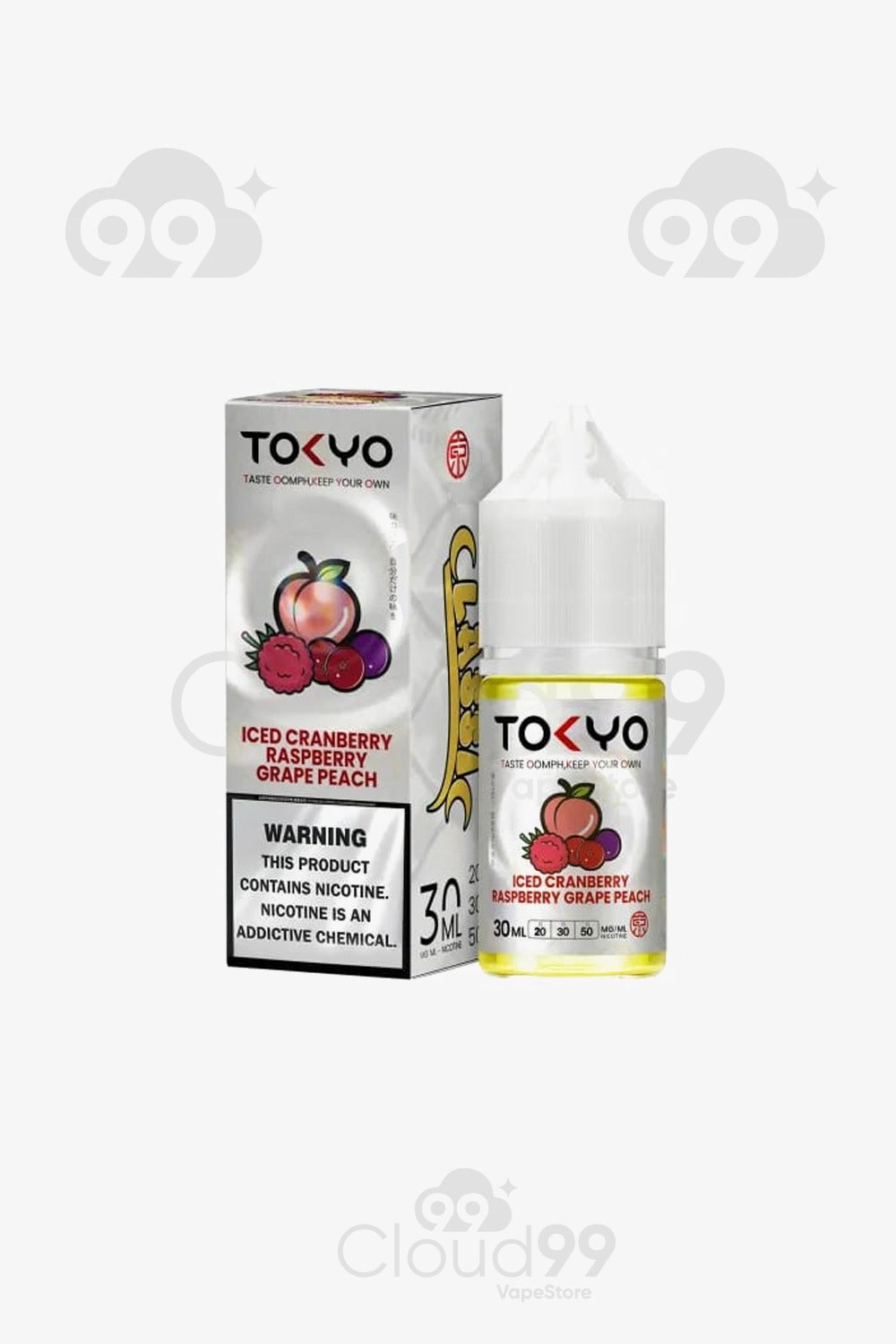TOKYO-CLASSIC  ICED CRANBERRY RASPBERRY GRAPE PEACH