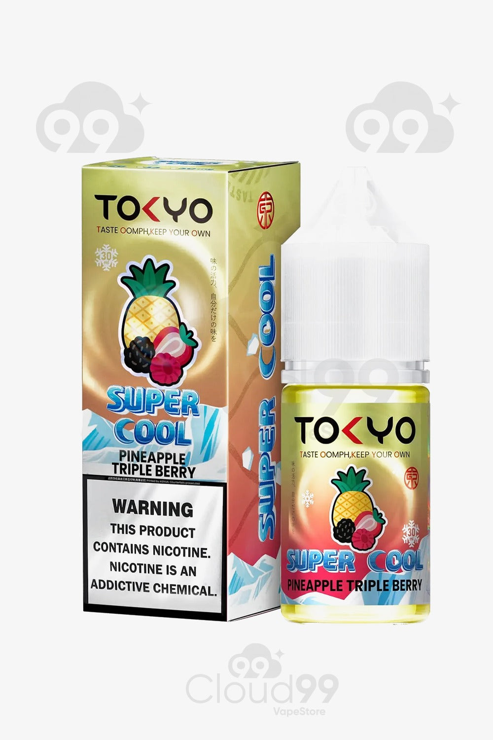 TOKYO-SUPER COOL PINEAPPLE  TRIPLE BERRY