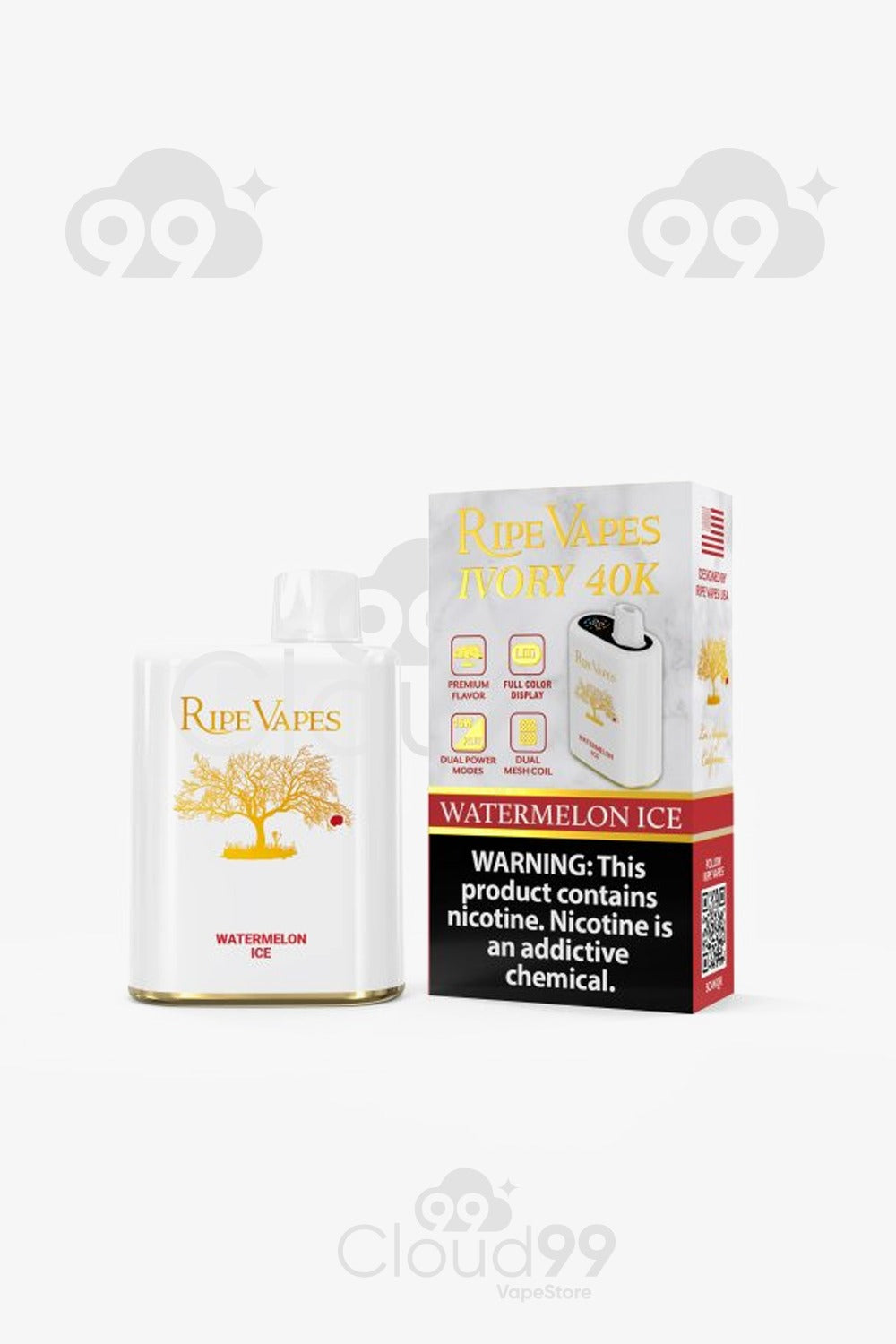 Ripe Vapes Ivory 40K Puffs