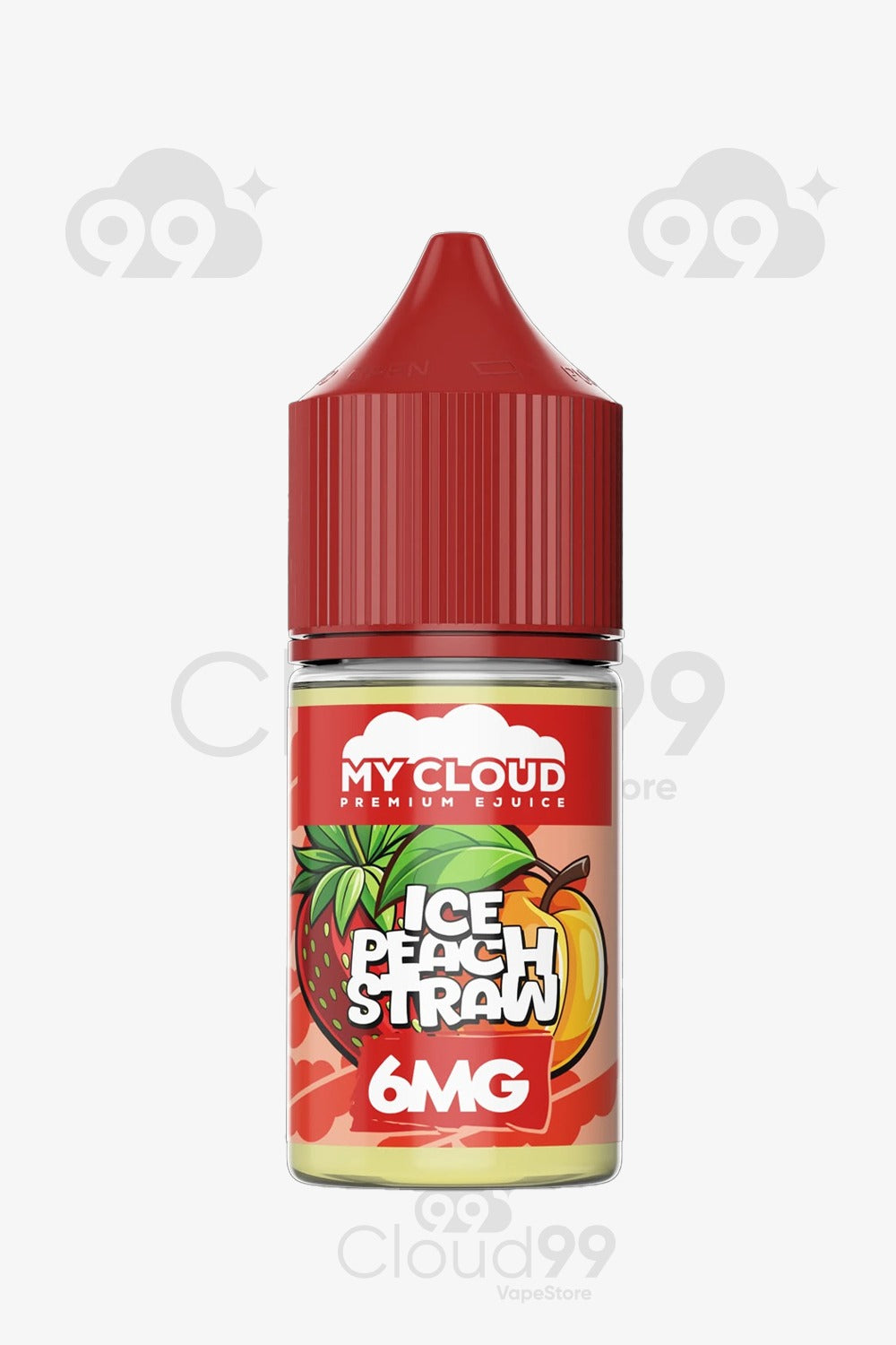 MY CLOUD-ICE PEACH STRAW 30ML