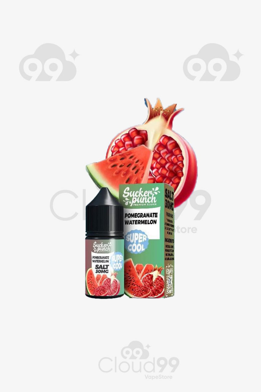 SUCKER PUNCH-POMEGRANATE WATERMELON SUPER COOL SALT