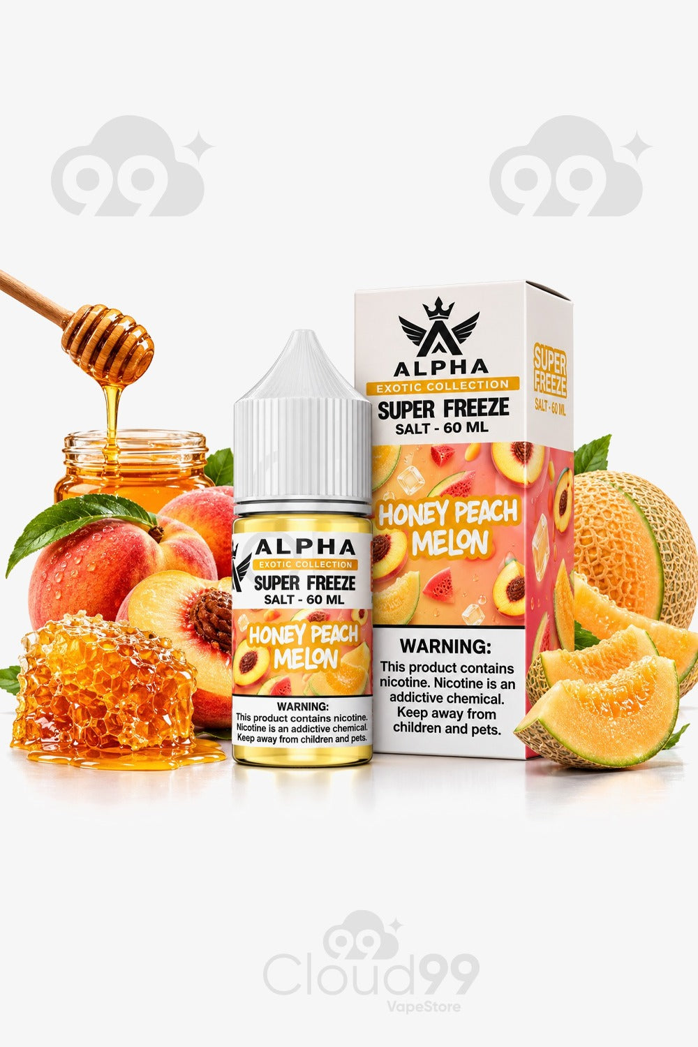 ALPHA- HONEY PEACH MELON SUPER COOL