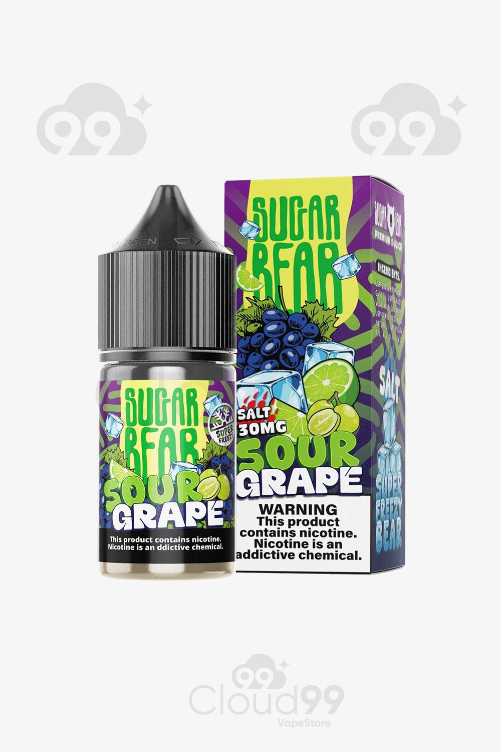 SUGAR BEAR - SOUR GRAPE SUPER FREEAY BEAR
