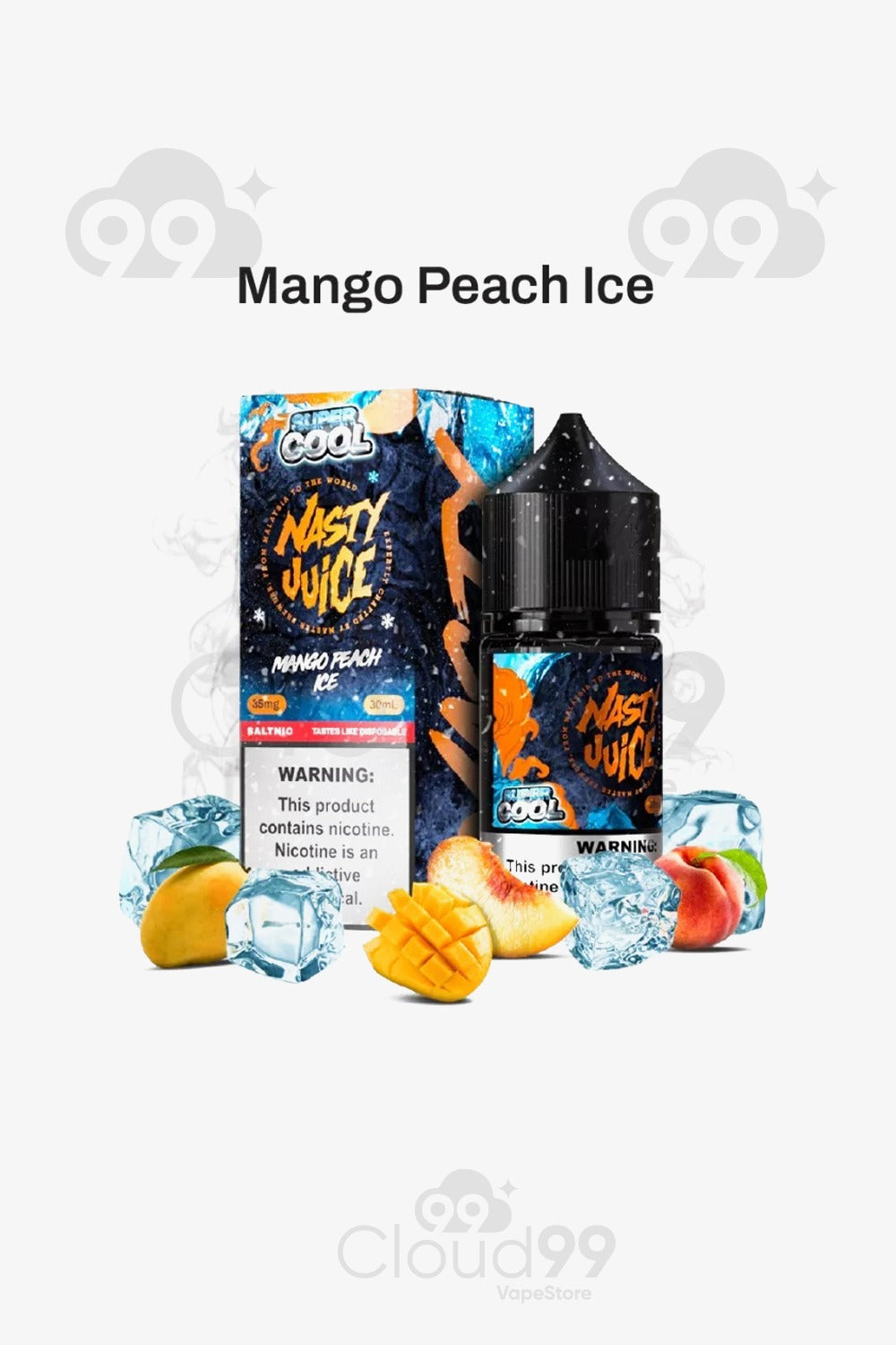 Nasty - mango peach ice dl 3nic