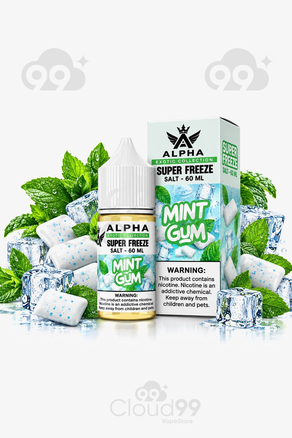 ALPHA- MINT GUM SUPER COOL