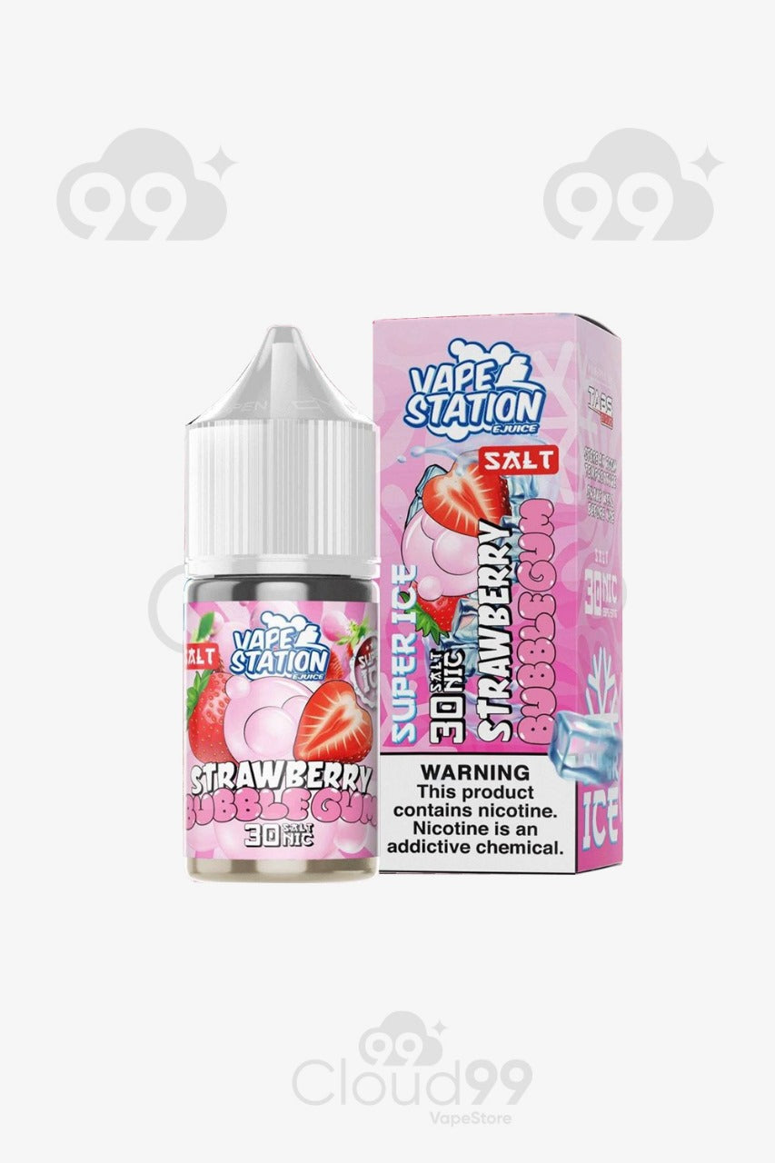 vape station- strawberry  bubble gum