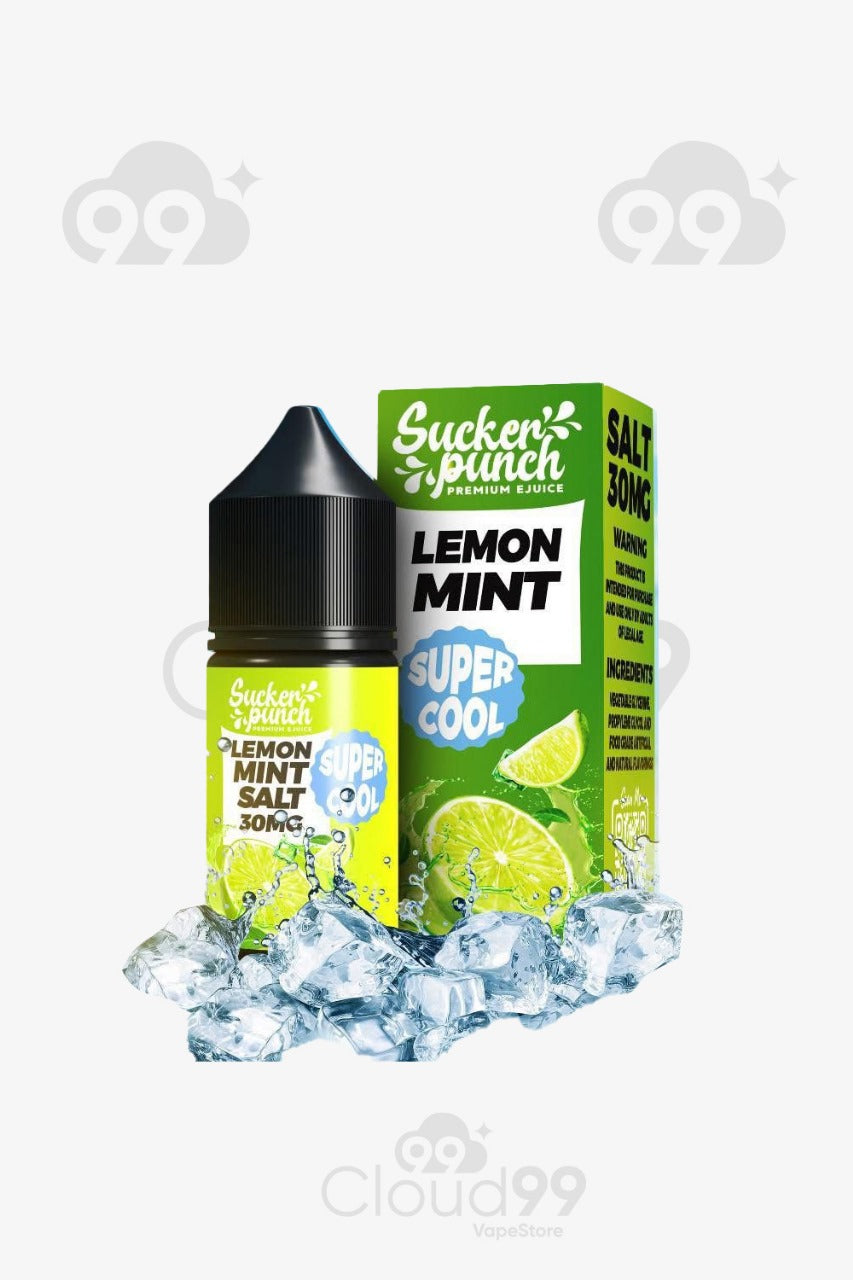 SUCKER PUNCH-LEMON MINT SUPER COOL SALT
