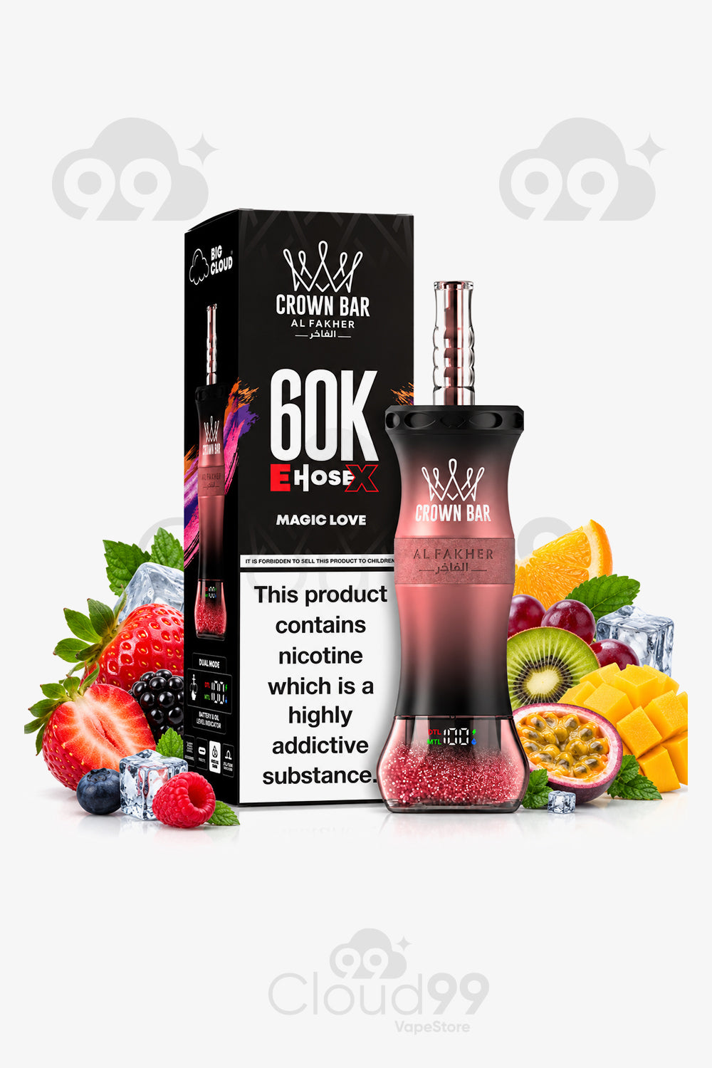 ‏✨al fakher 60k puffs ✨