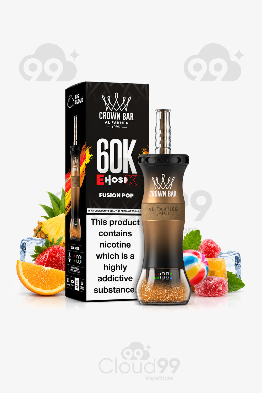 ‏✨al fakher 60k puffs ✨