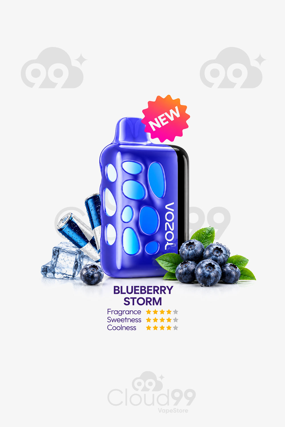 VOZOL RAVE 40K PUFFS | ڤوزول ريڤ ديسبوزابل ٤٠ الف