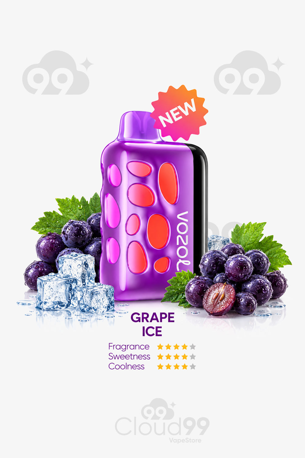 VOZOL RAVE 40K PUFFS | ڤوزول ريڤ ديسبوزابل ٤٠ الف