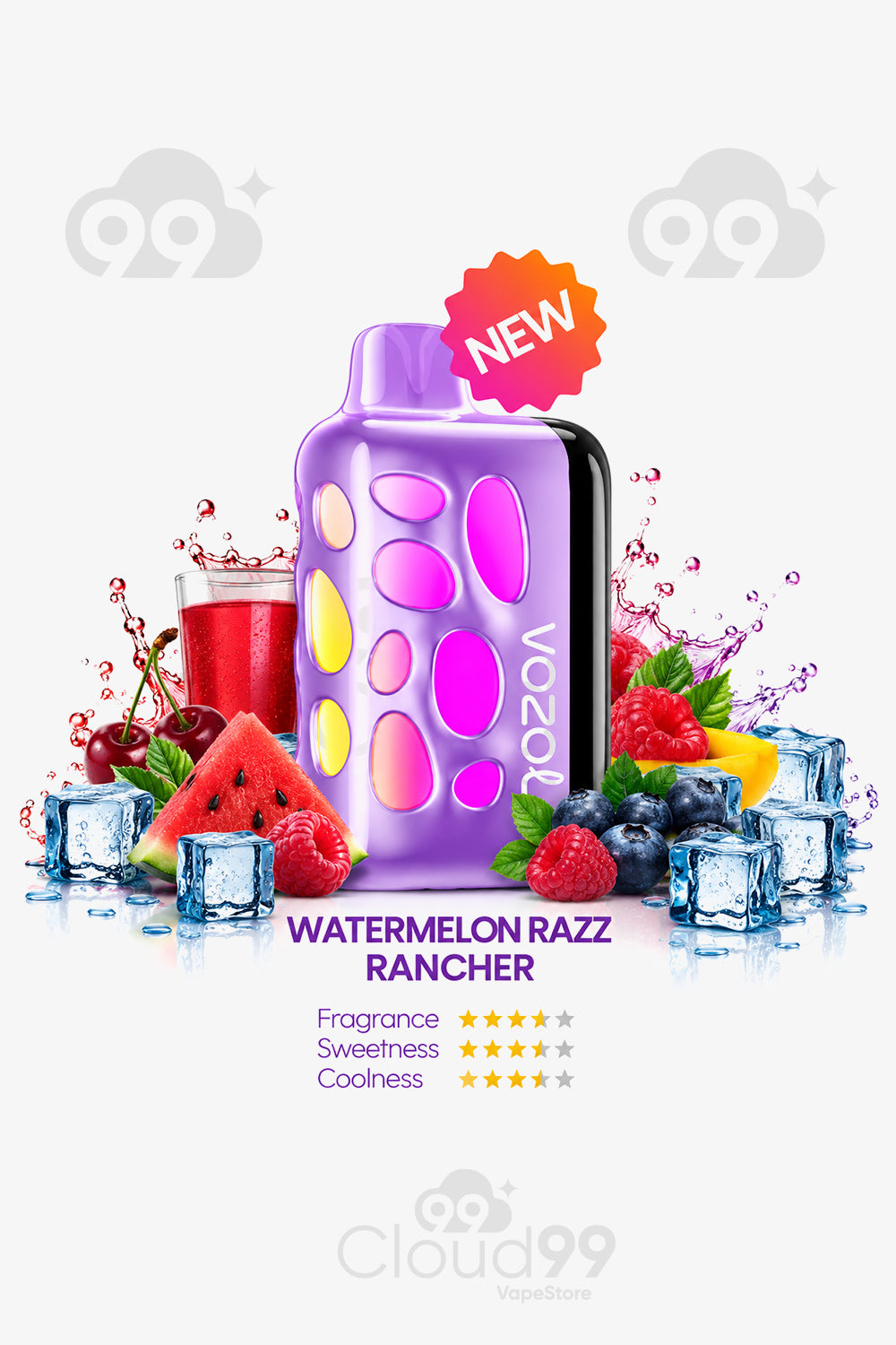 VOZOL RAVE 40K PUFFS | ڤوزول ريڤ ديسبوزابل ٤٠ الف