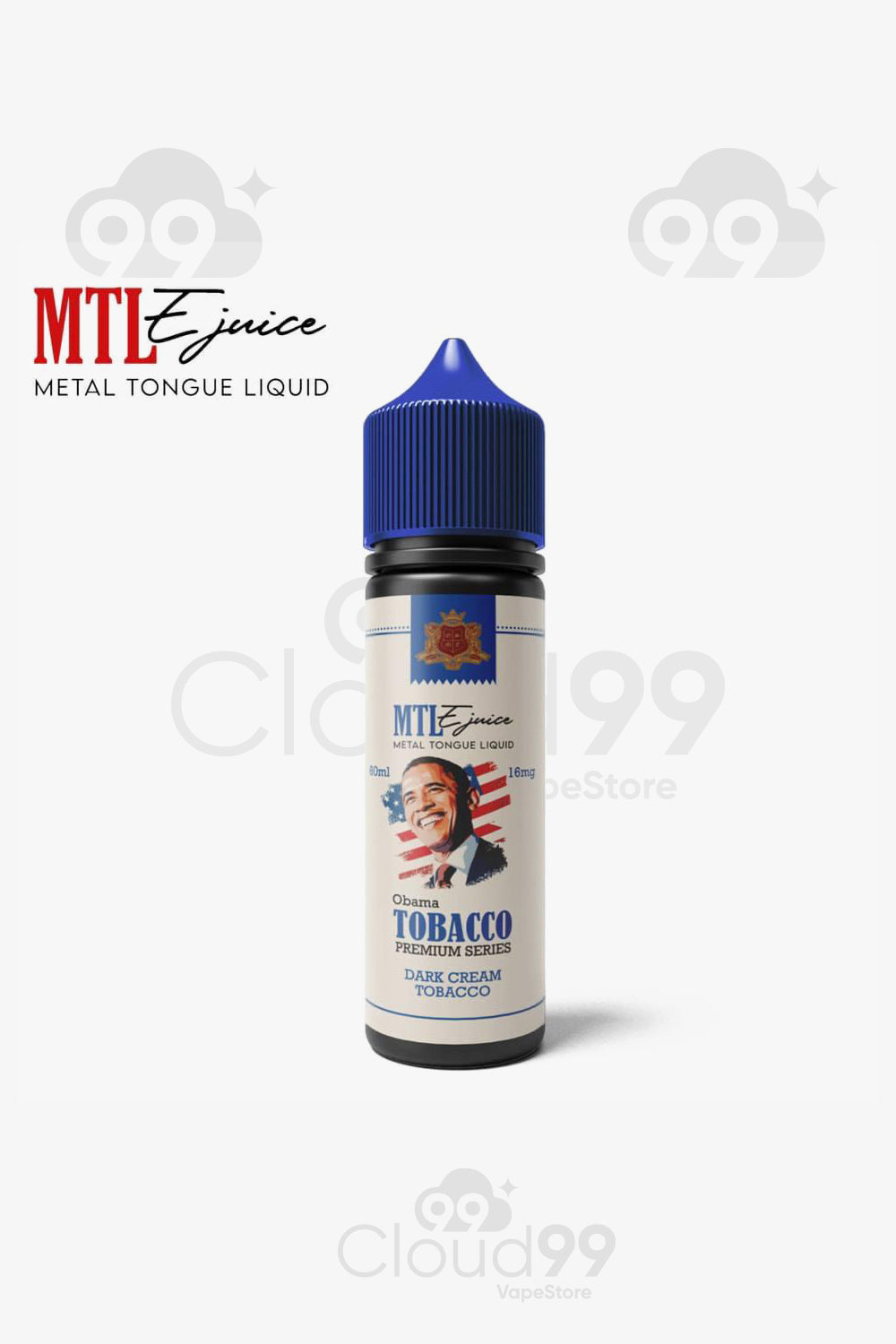 Metal tongue - Dark cream tobacco