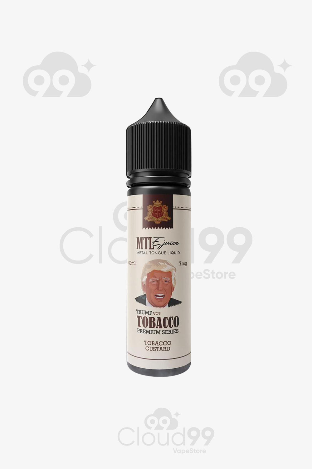 Metal tongue - tobacco custard