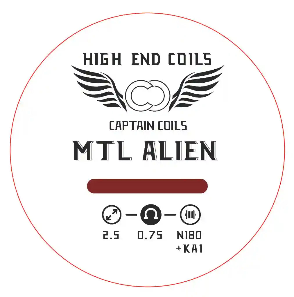 Captain coil - MTL coils