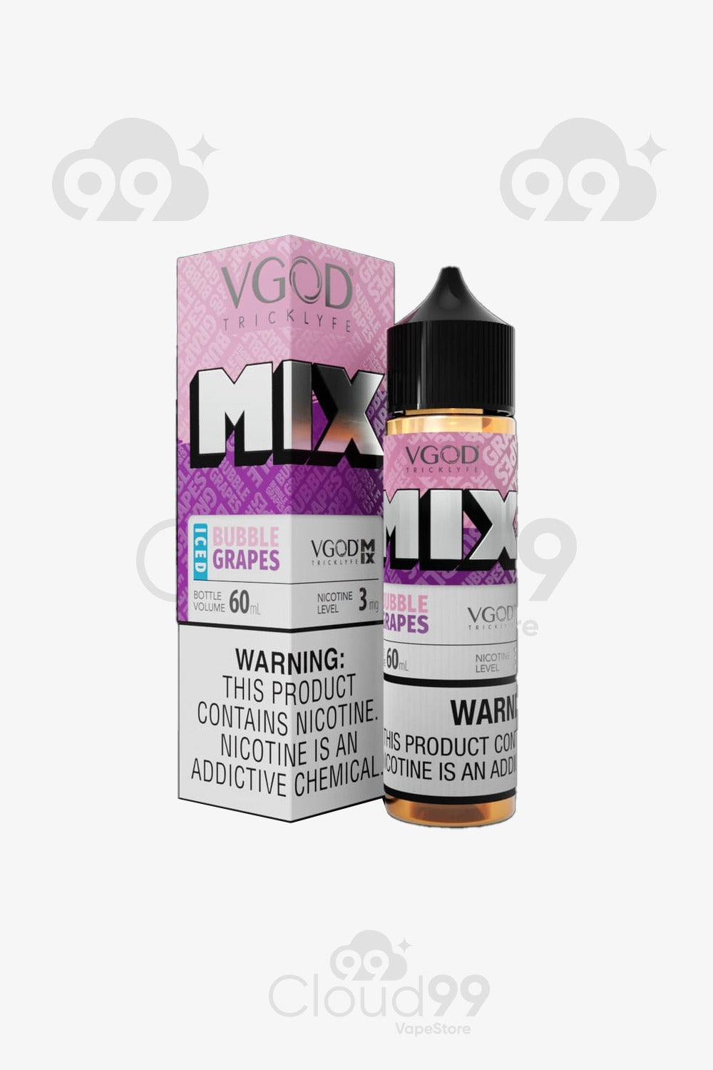 VGOD-MIXI CED BUBBLE GRAPES-MTL 12MG