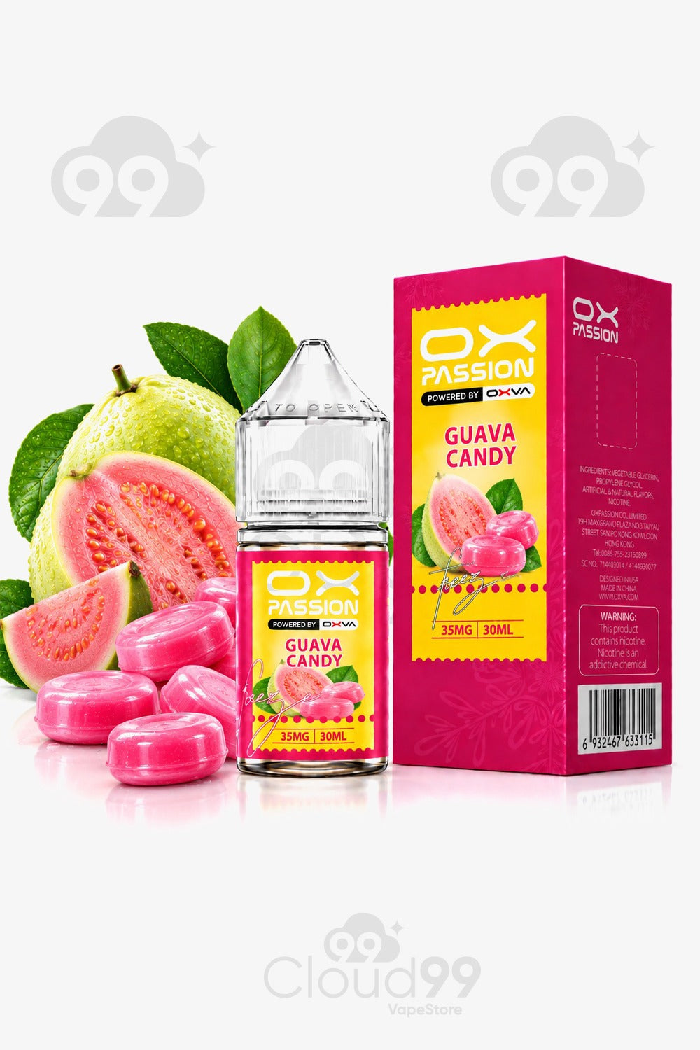 ox passion- SUPERCOOL GUAVA CANDY