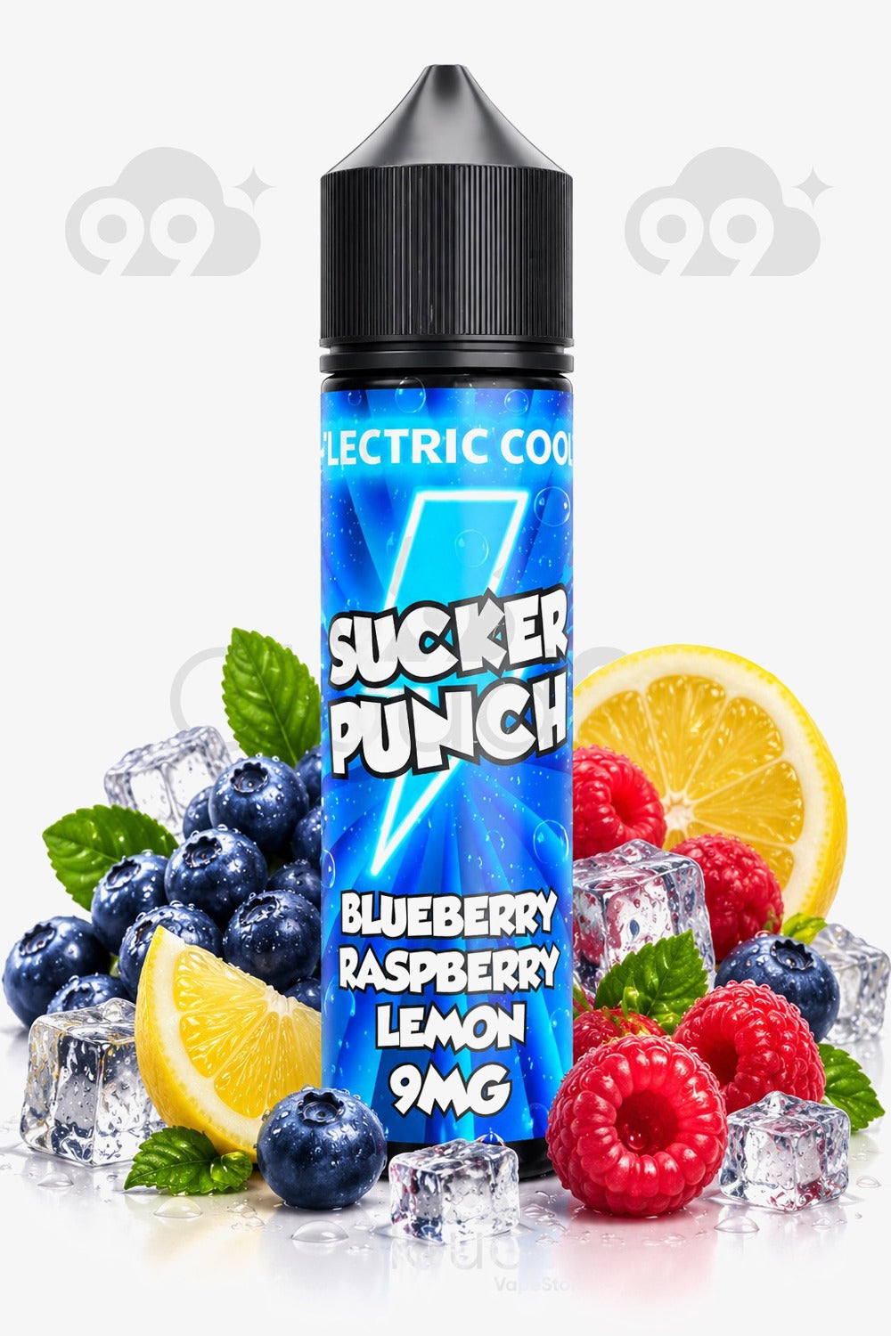 SUCKER PUNCH-BLUEBERRY RASPBERRY LEMON SUPER COOL