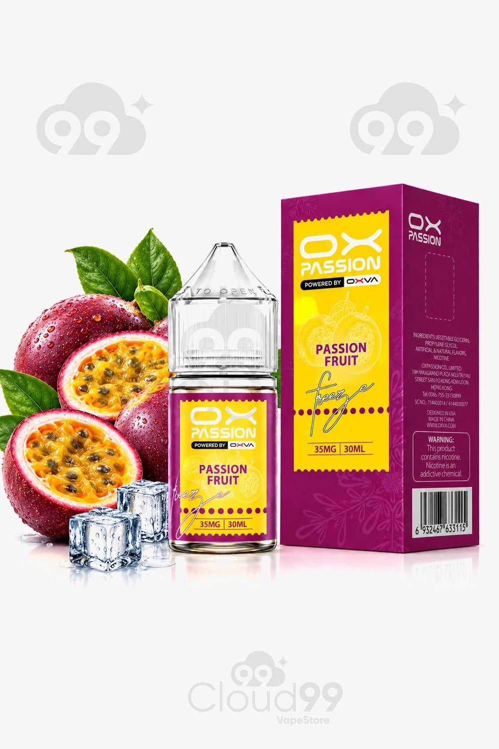 OX PASSION -SUPERCOOL passion fruit