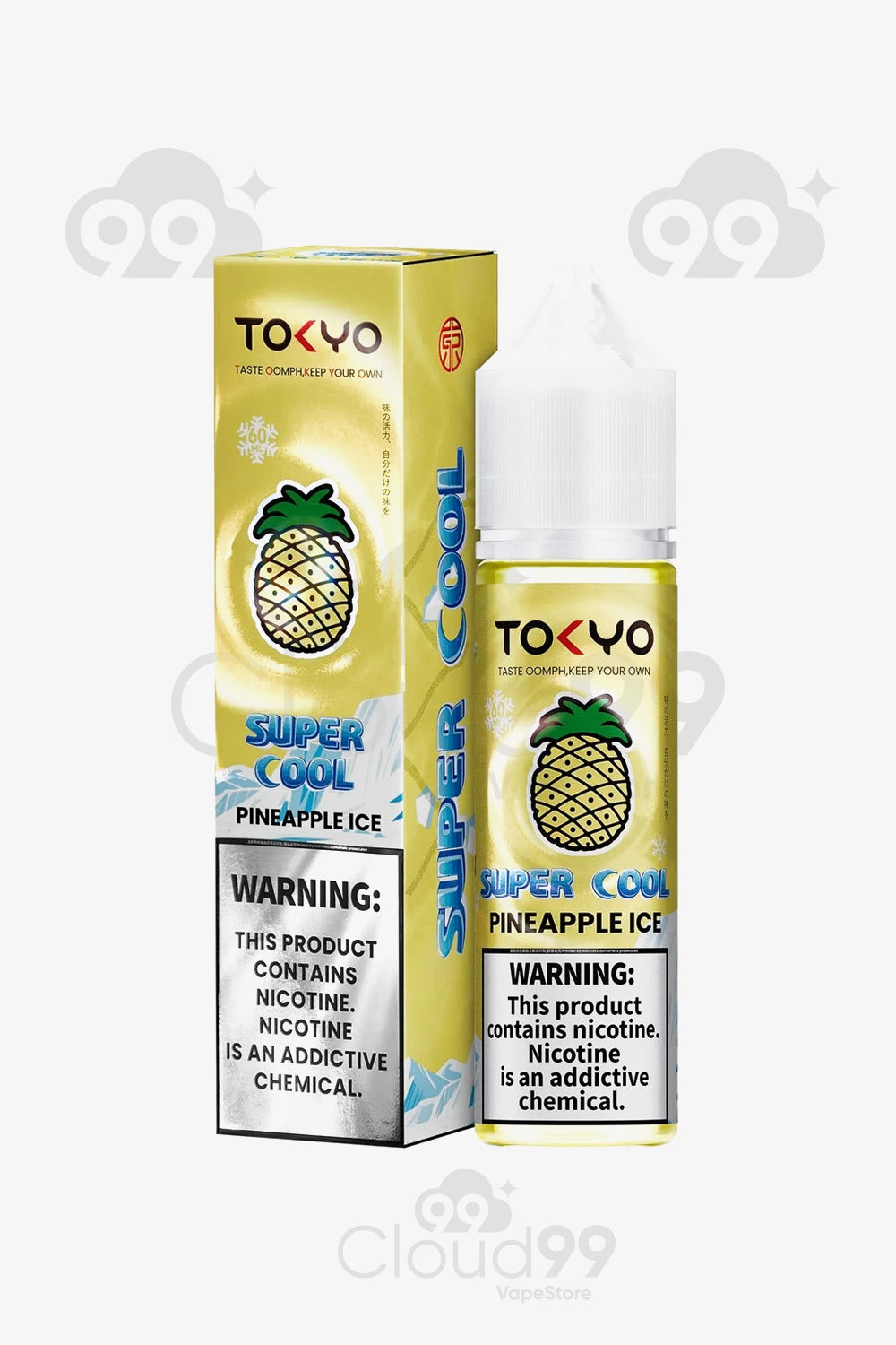 TOKYO-SUPER COOL- PINEAPPLE ICE- DL 60ML 3NIC