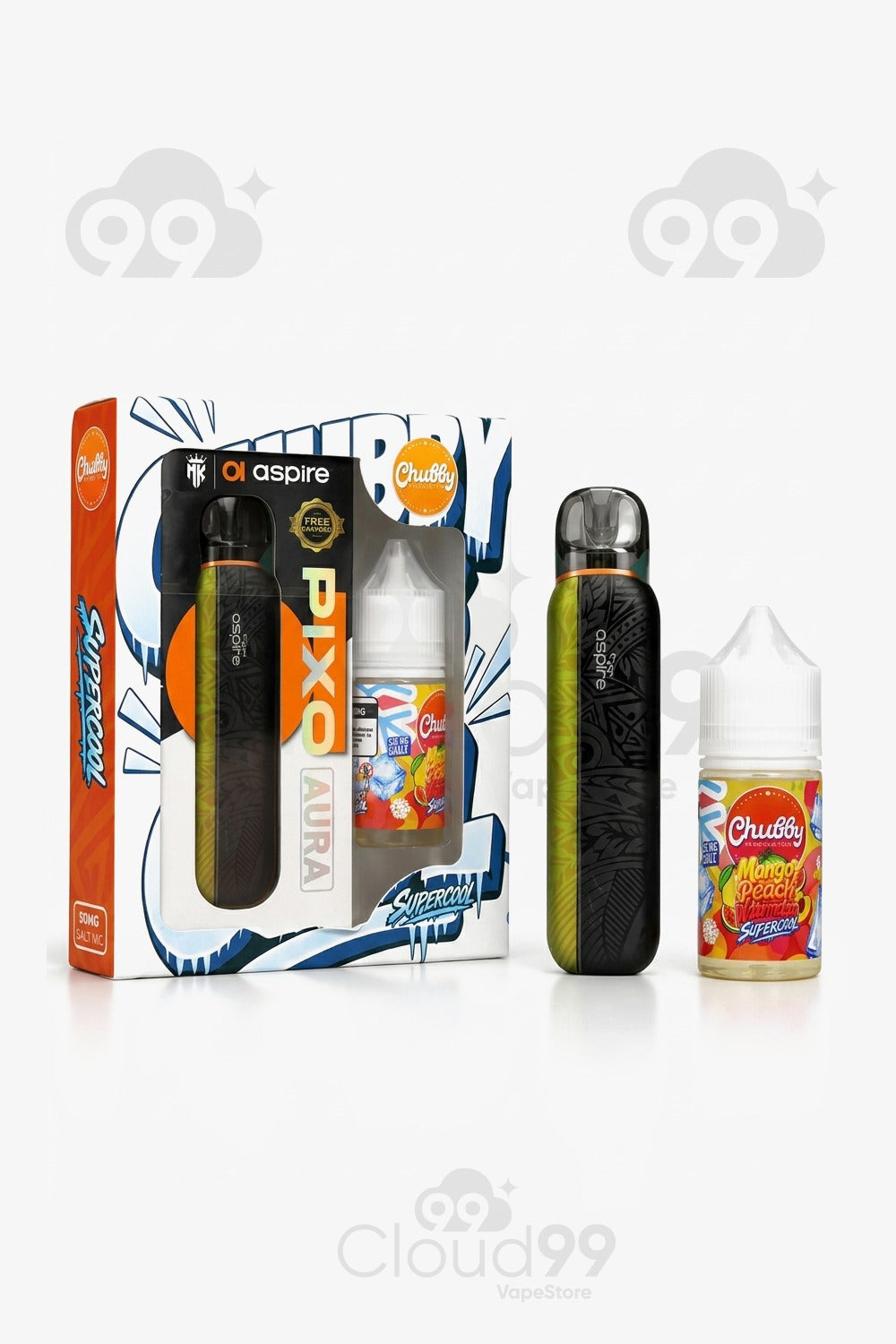 Aspire Pixo Aura + Chubby
