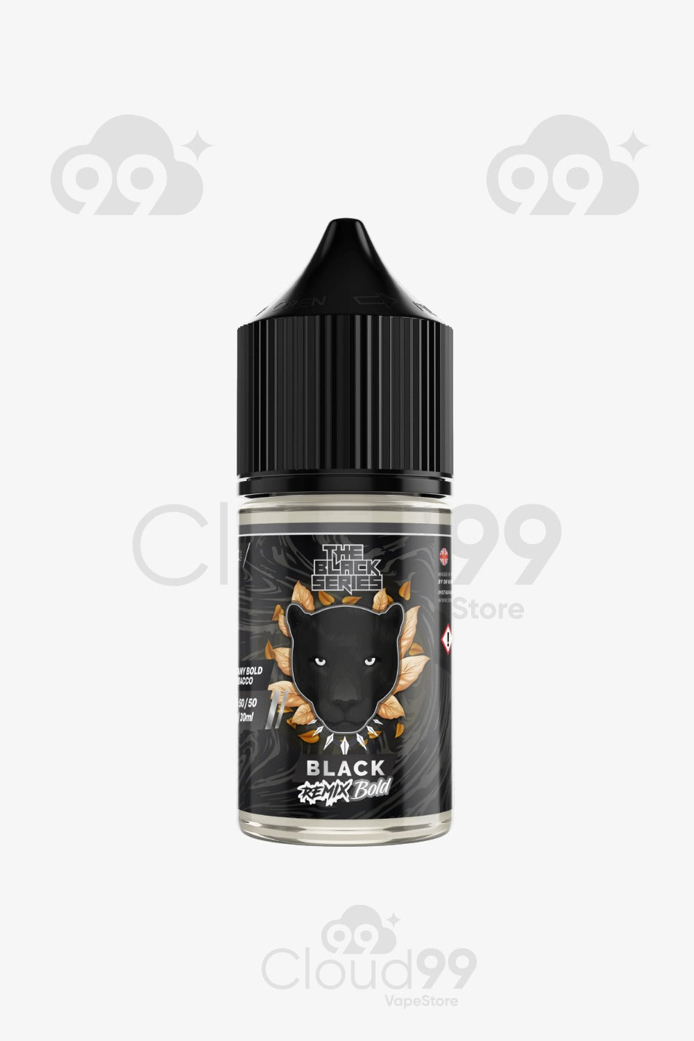 The PinkPanther SaltNic Black Remix Bold - بينك بانثر سولت نيكوتين توباكو كريمة