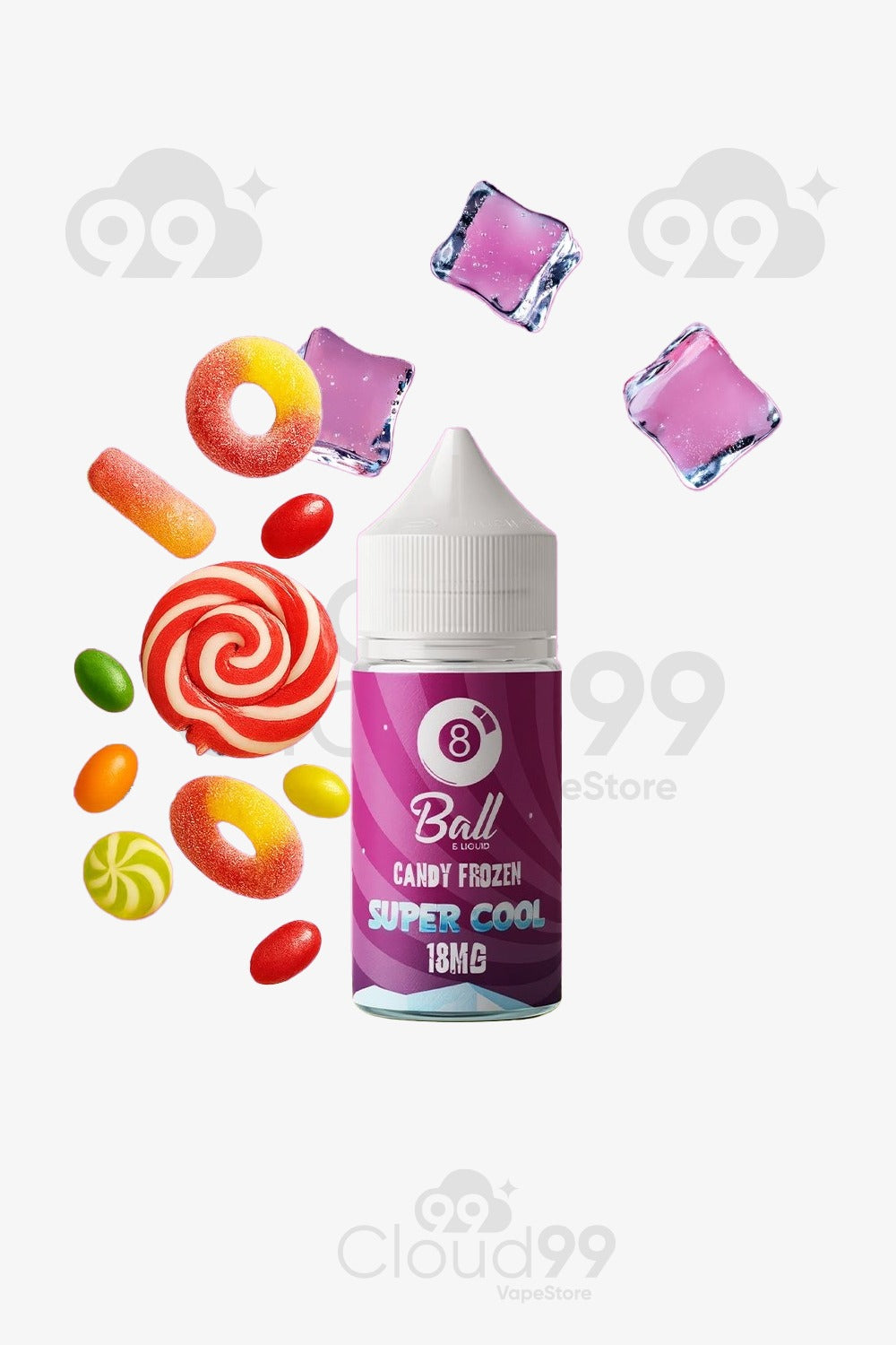 8 ball- candy frozen super cool