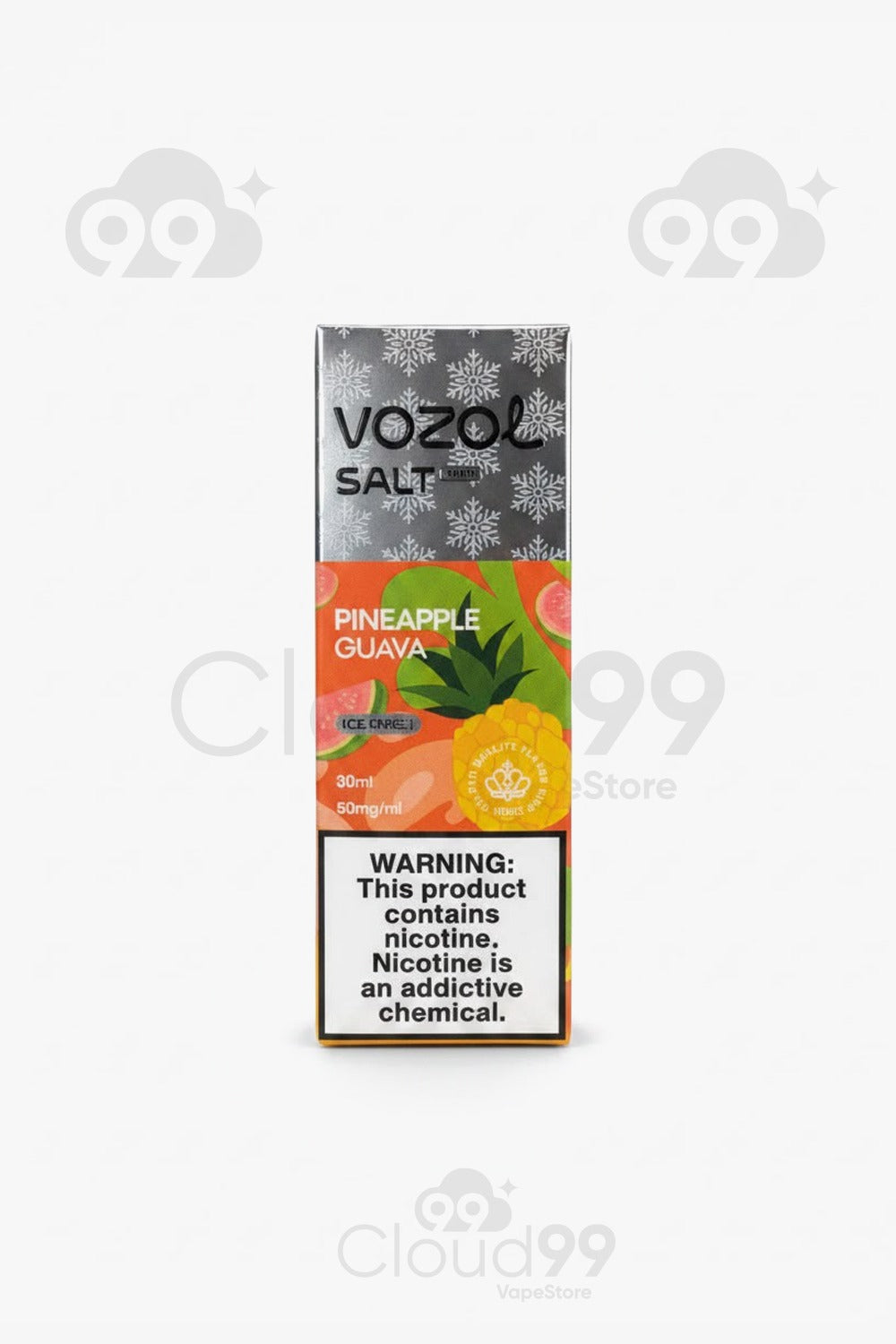 VOZOL SALT 50 MG-SUPER COOL PINEAPPLE GUAVA