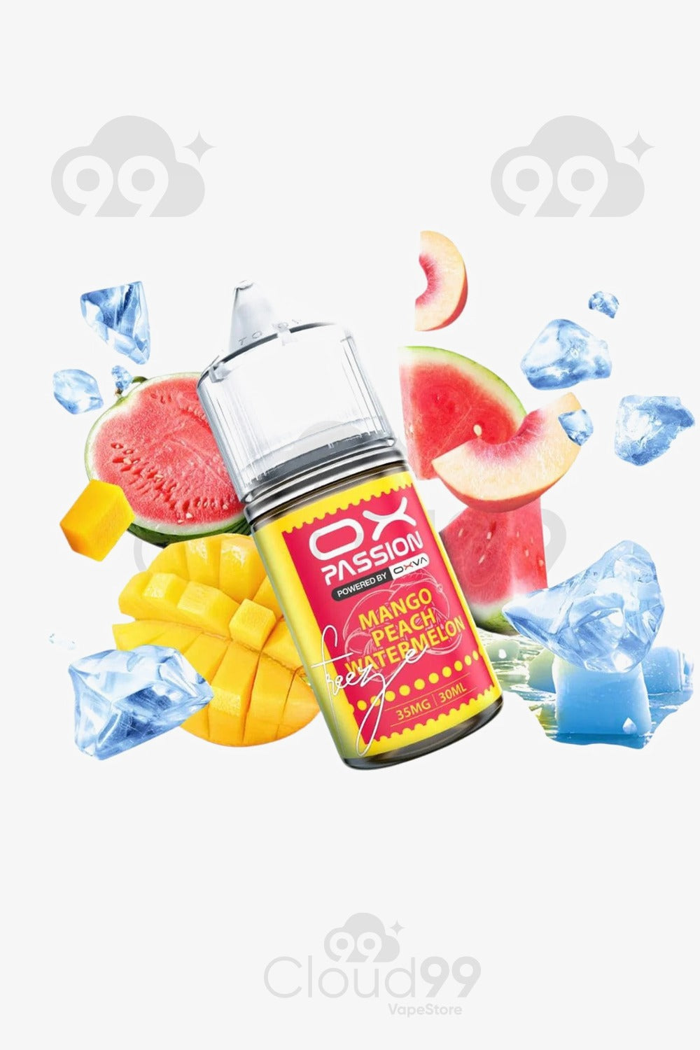 ox passion- SUPERCOOL MANGO PEACH WATERMELON
