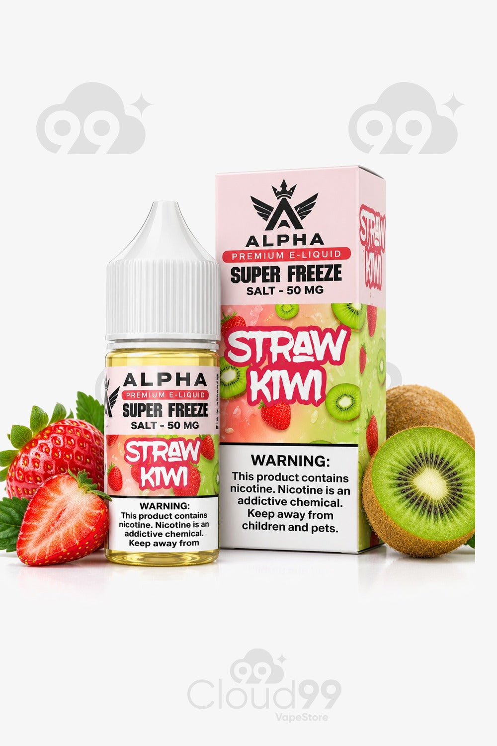 ALPHA- STRAW KIWI SUPER COOL